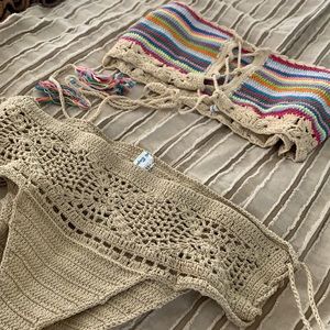 Andi Bagus Crochet Top and Bottom